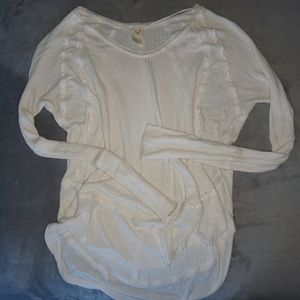 Soft white long sleeve